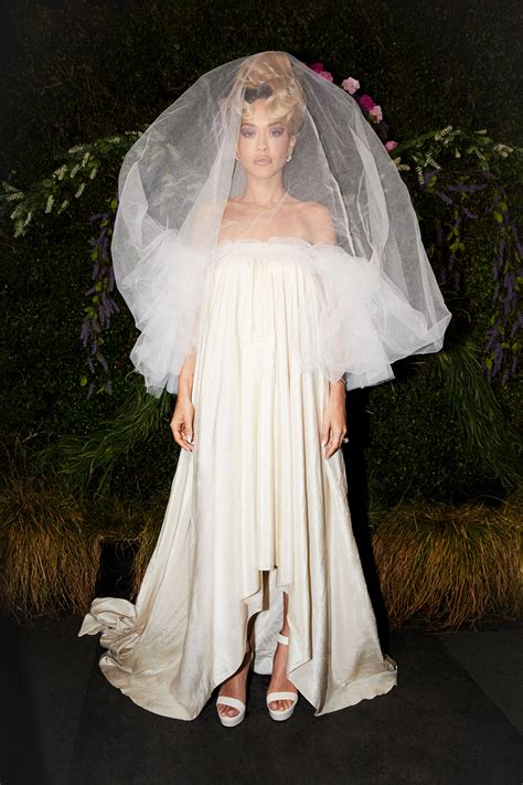 wedding dress ysl